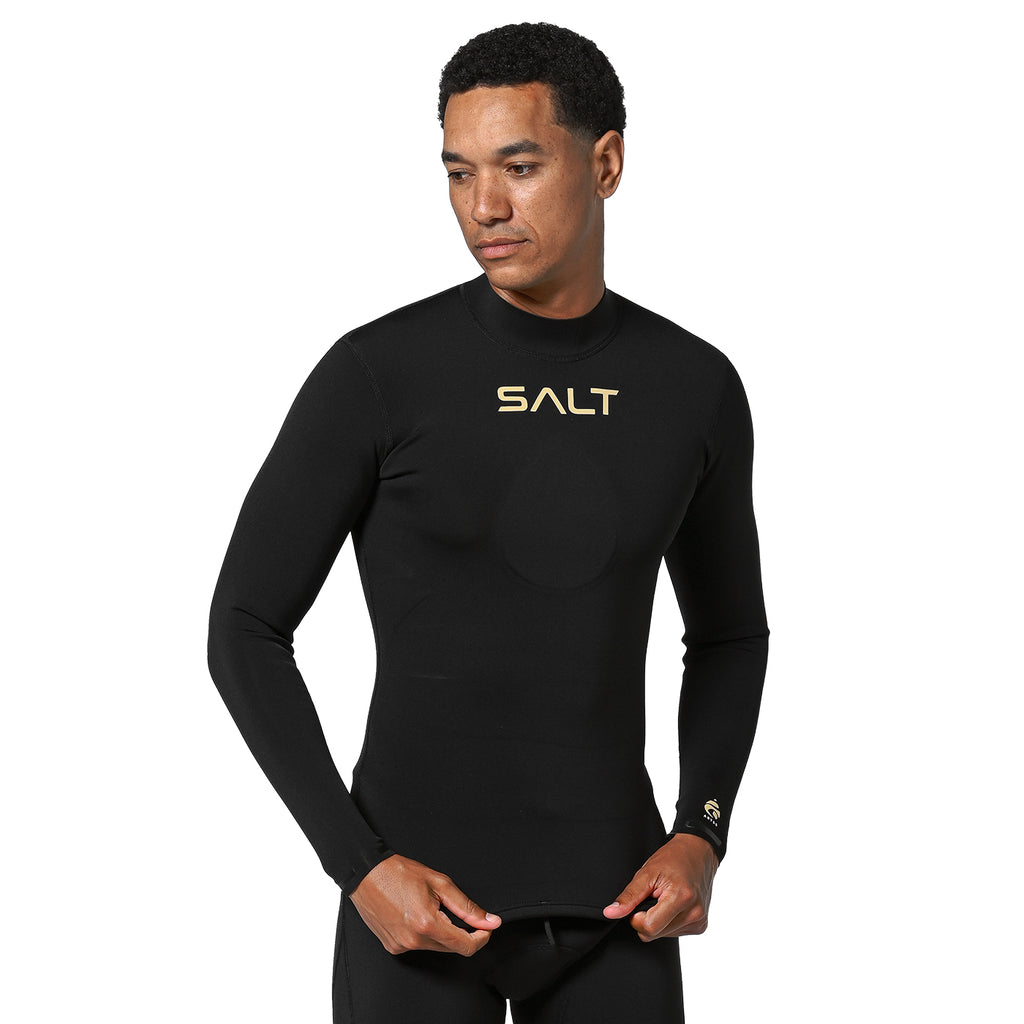SALT Abyss Mens L/S Wetsuit Top - 1.5mm