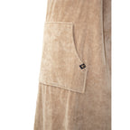 SALT Hooded Cotton Poncho Towel - Tan