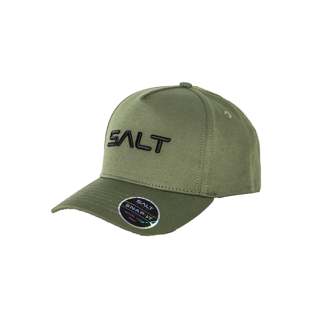 SALT Snapback Cap - Embroidered Salt Logo
