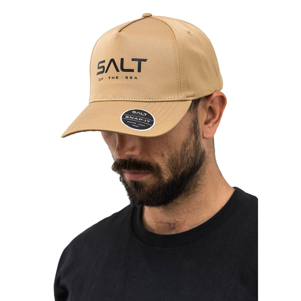 SALT Snapback Cap - Screenprint Salt Logo