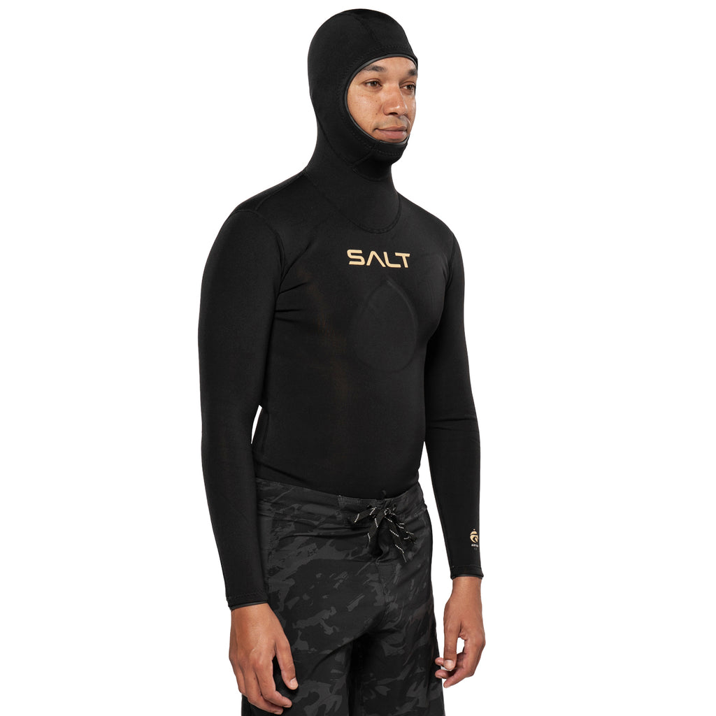 SALT Abyss Mens Hooded Wetsuit Top - 1.5mm
