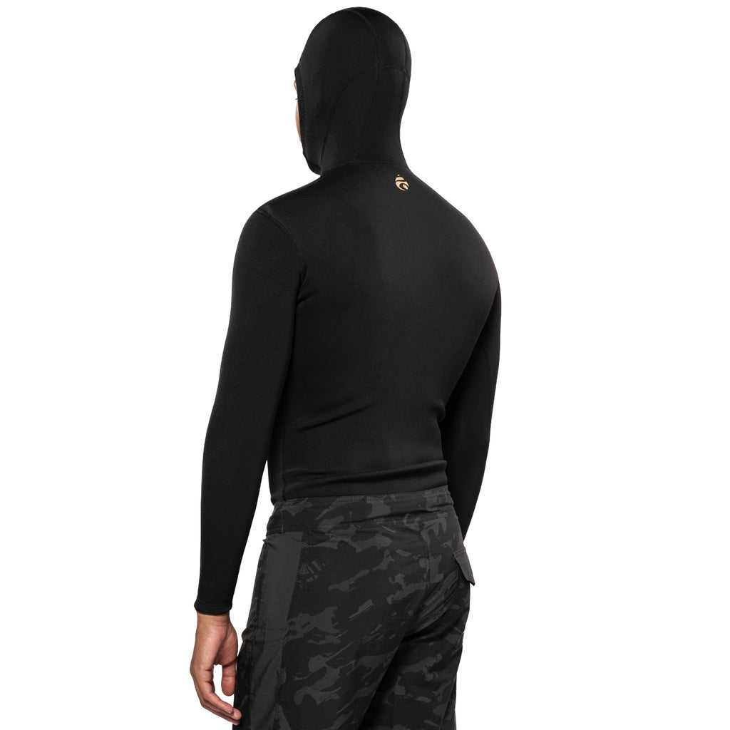 SALT Abyss Mens Hooded Wetsuit Top - 1.5mm