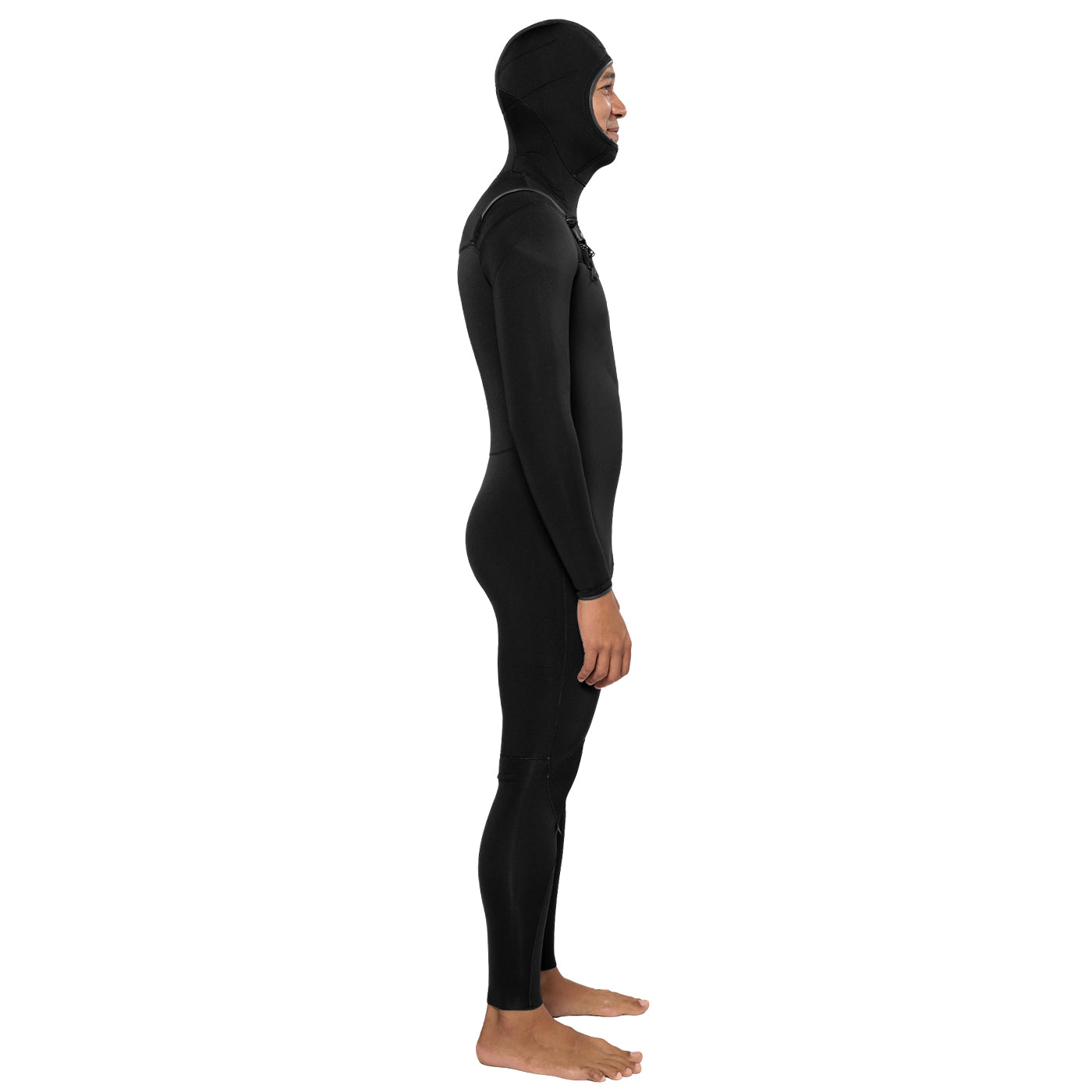 SALT Element Mens Chest Zip Hooded Steamer - 4/3mm