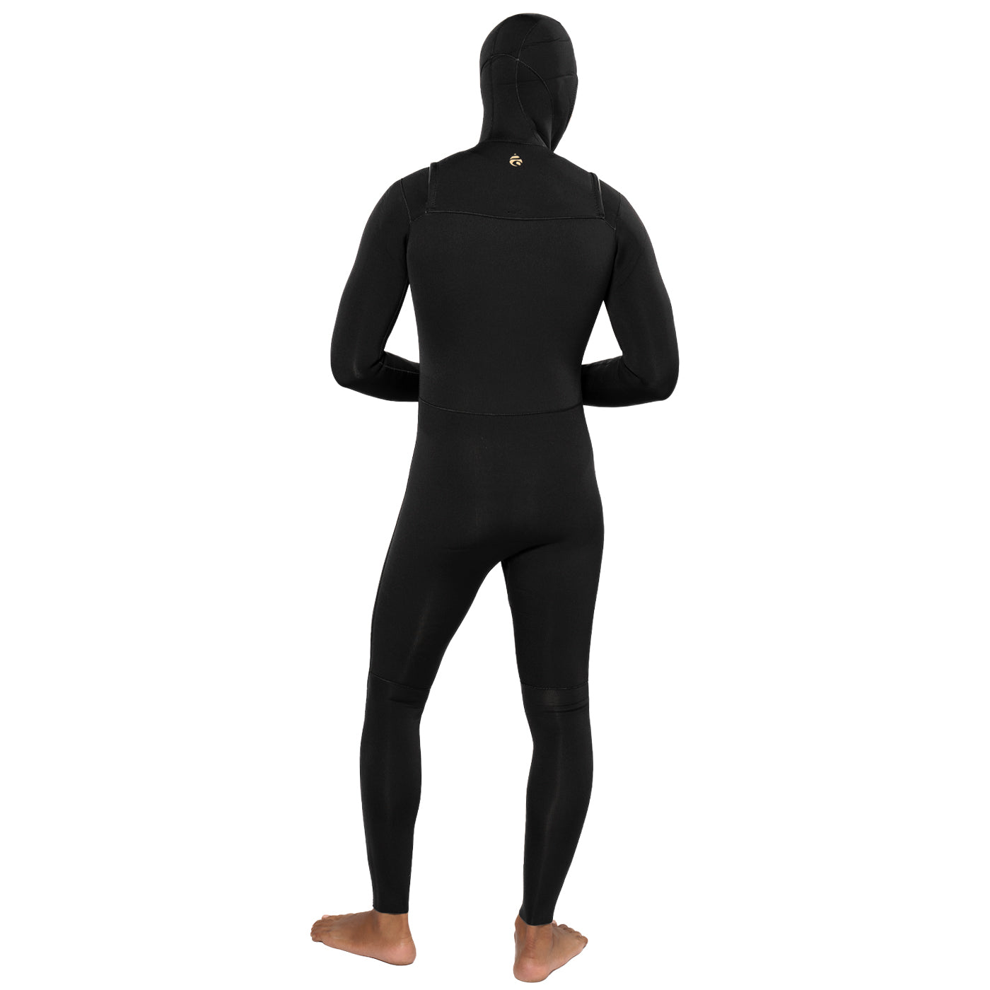 SALT Element Mens Chest Zip Hooded Steamer - 4/3mm