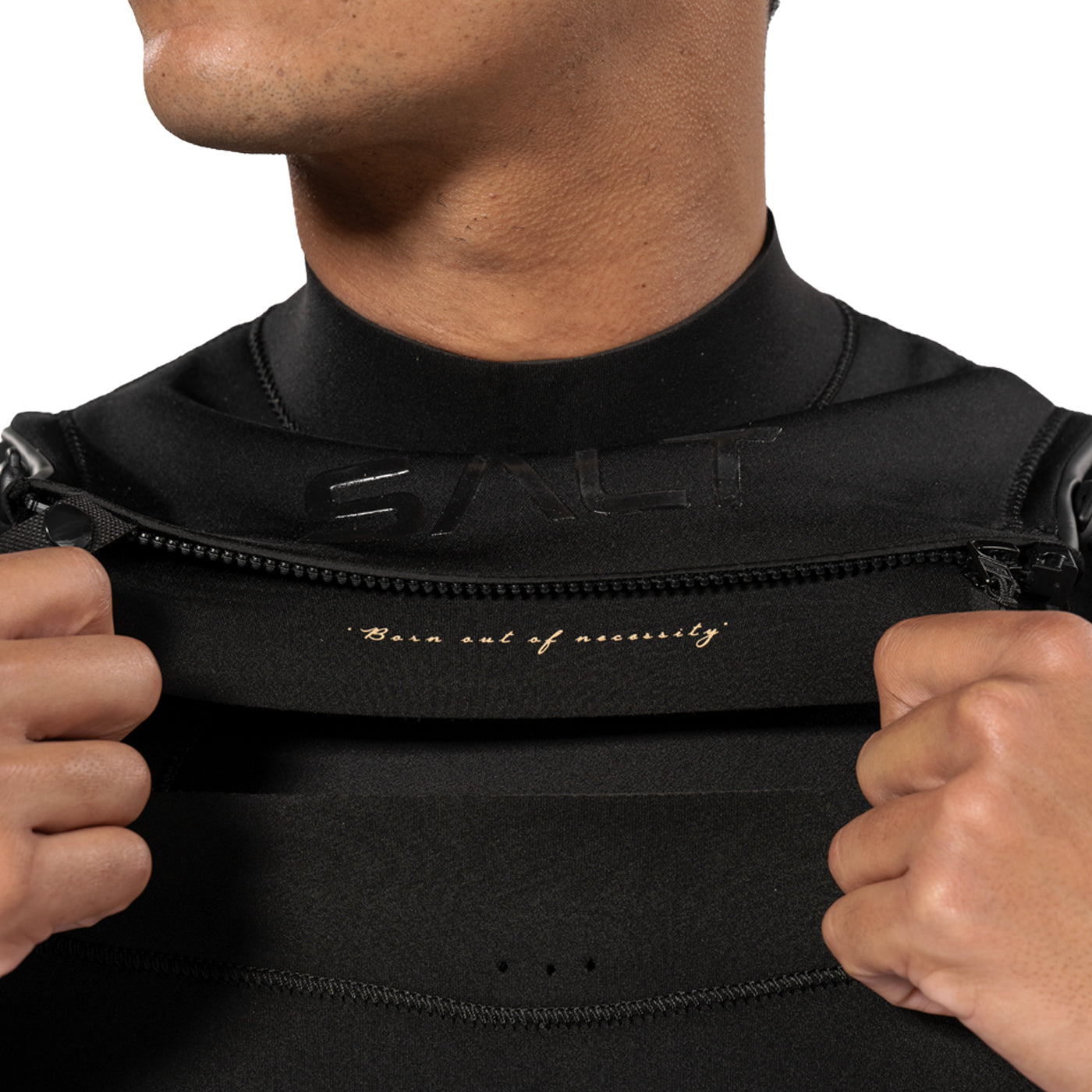 SALT Element Mens Chest Zip Steamer - 3/2mm