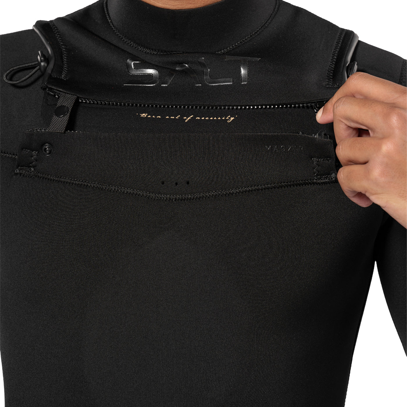 SALT Element Mens Chest Zip Steamer - 3/2mm