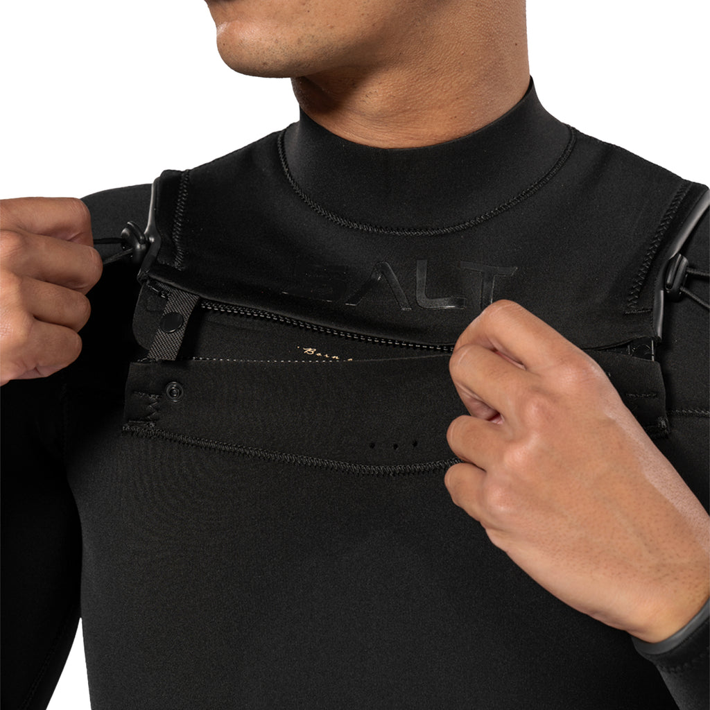 SALT Element Mens Chest Zip Steamer - 3/2mm