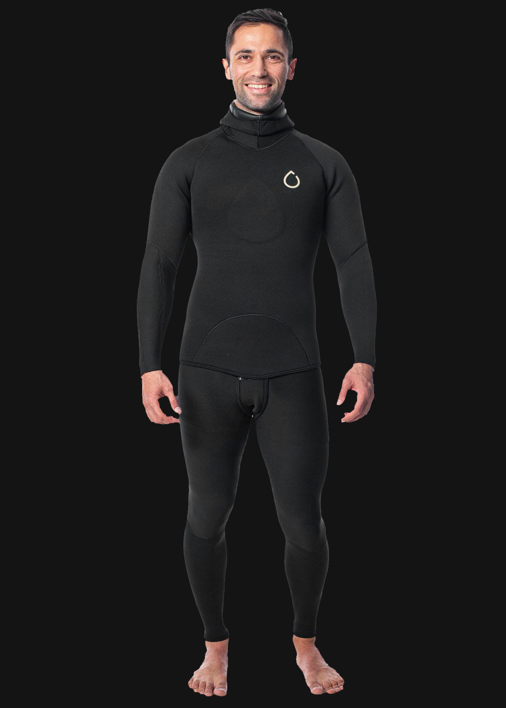 SALT Mens 2.0mm Hooded 2 Piece Wetsuit