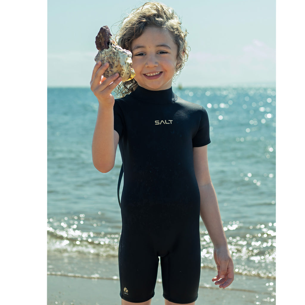 SALT Abyss Kids Short Sleeve Spring Suit - 1.5mm