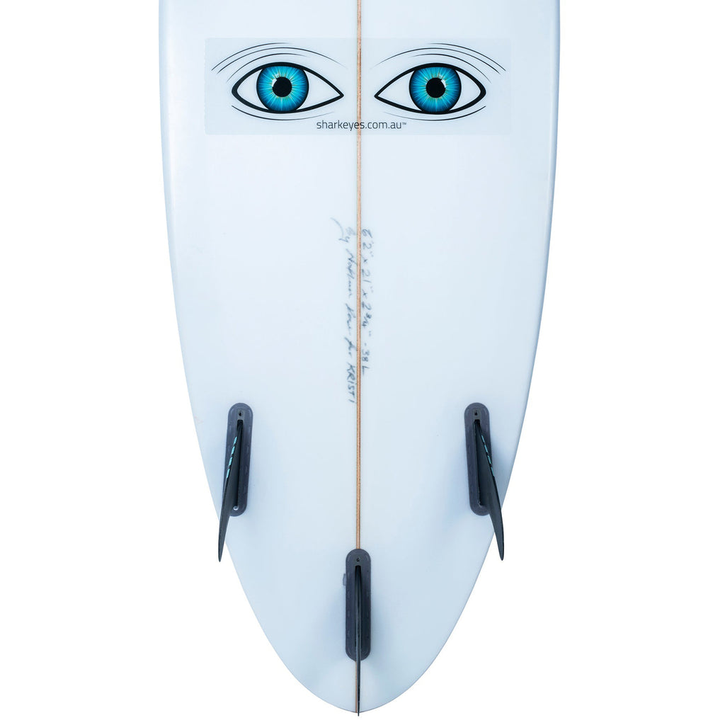 Shark Eyes Clear Sticker - Large