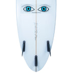 Shark Eyes Clear Sticker - Large