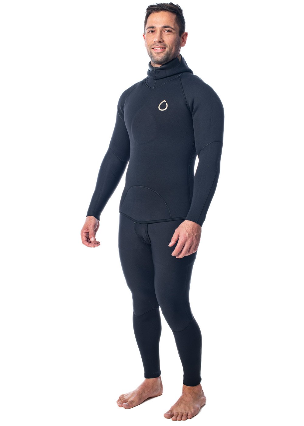 SALT Mens 5.0mm Hooded 2 Piece Wetsuit
