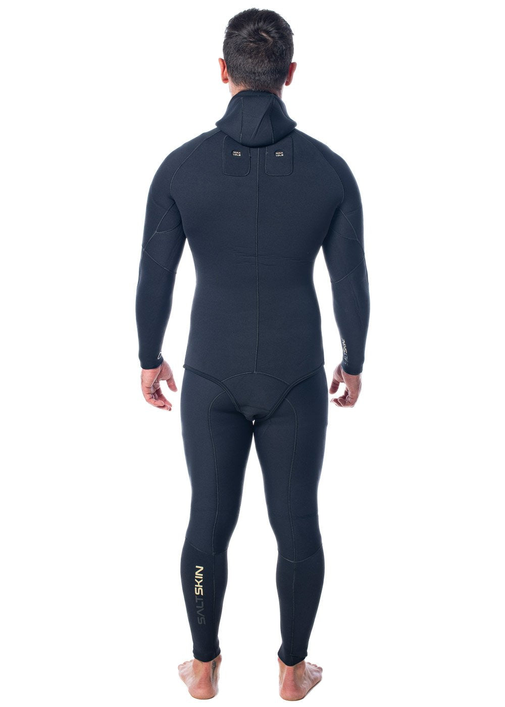 SALT Mens 5.0mm Hooded 2 Piece Wetsuit