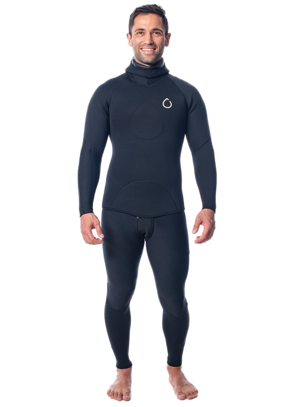 SALT Mens 5.0mm Hooded 2 Piece Wetsuit