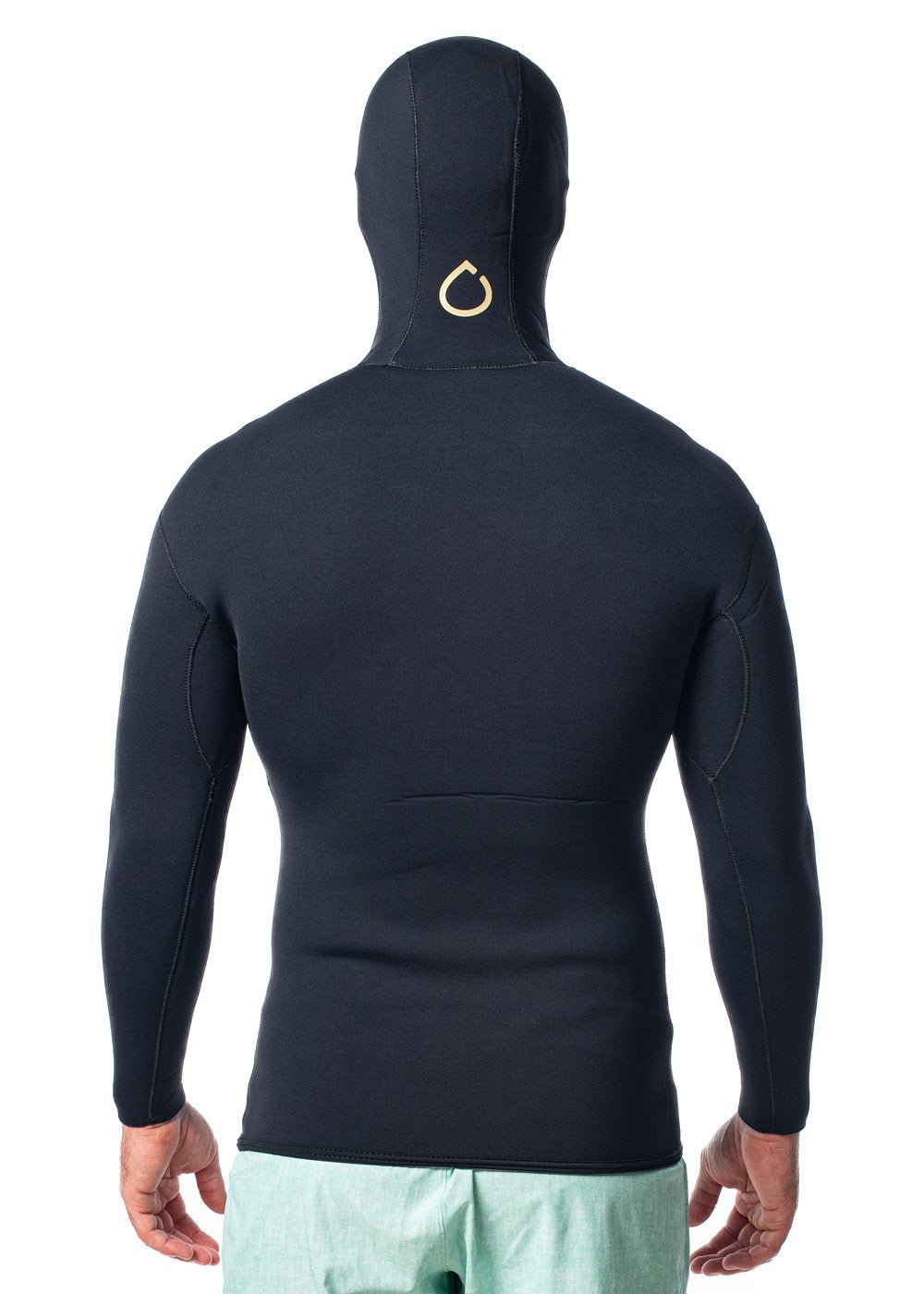 SALT Mens 2.5mm Long Sleeve Hooded Neoprene Top