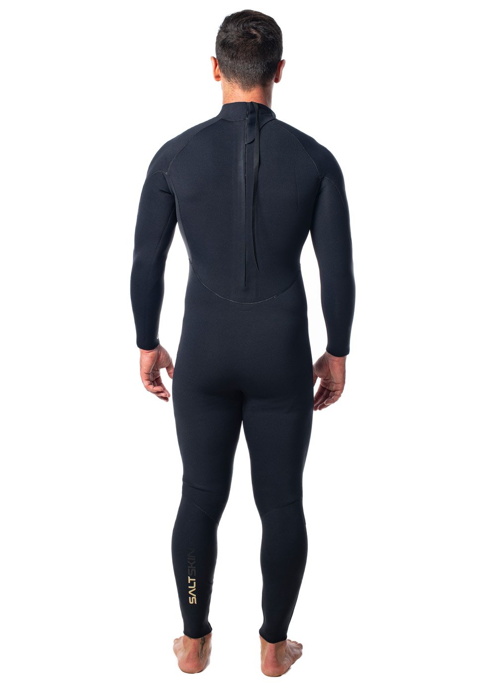 SALT Mens 3/2mm Back Zip Steamer Wetsuit