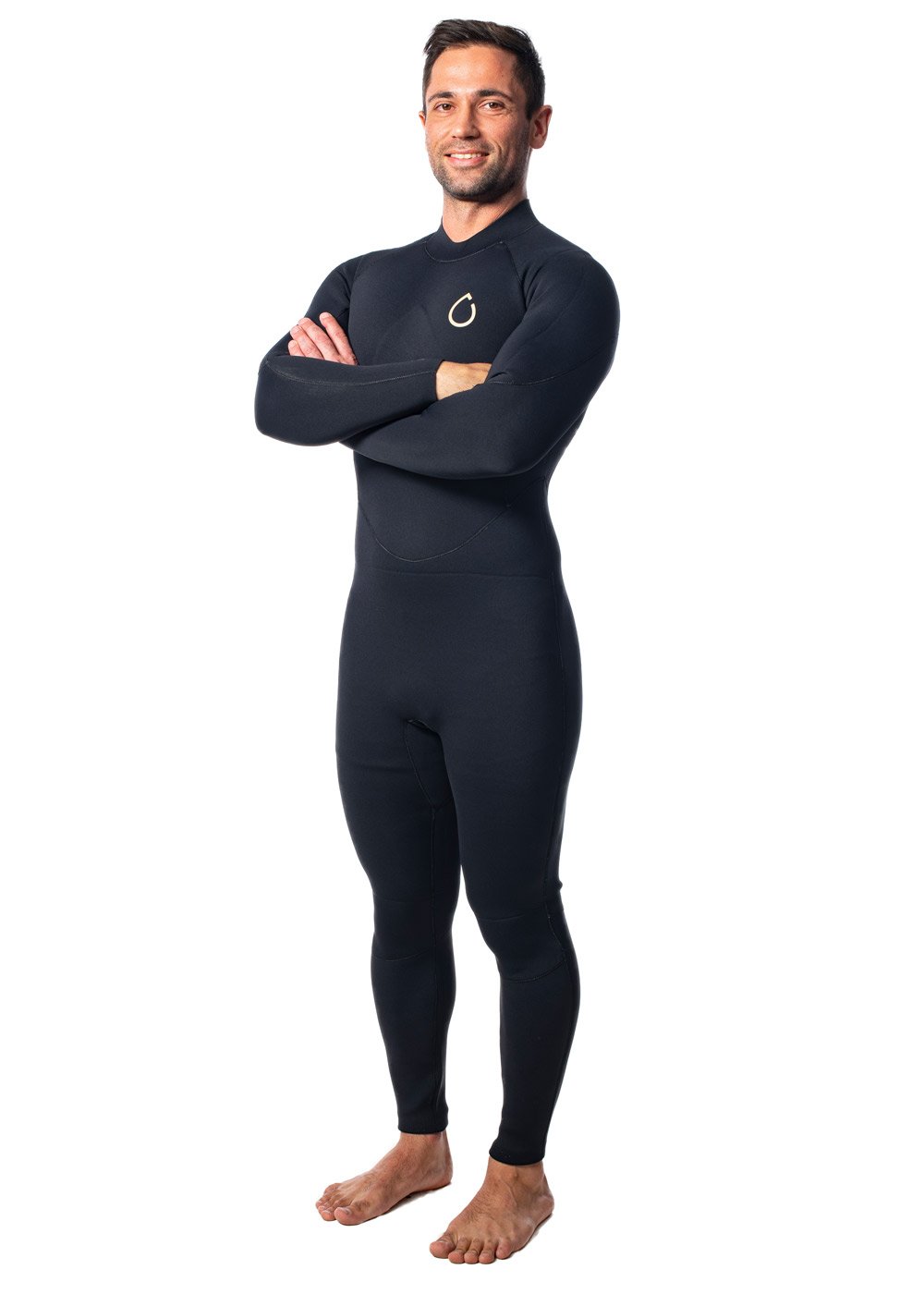 SALT Mens 3/2mm Back Zip Steamer Wetsuit