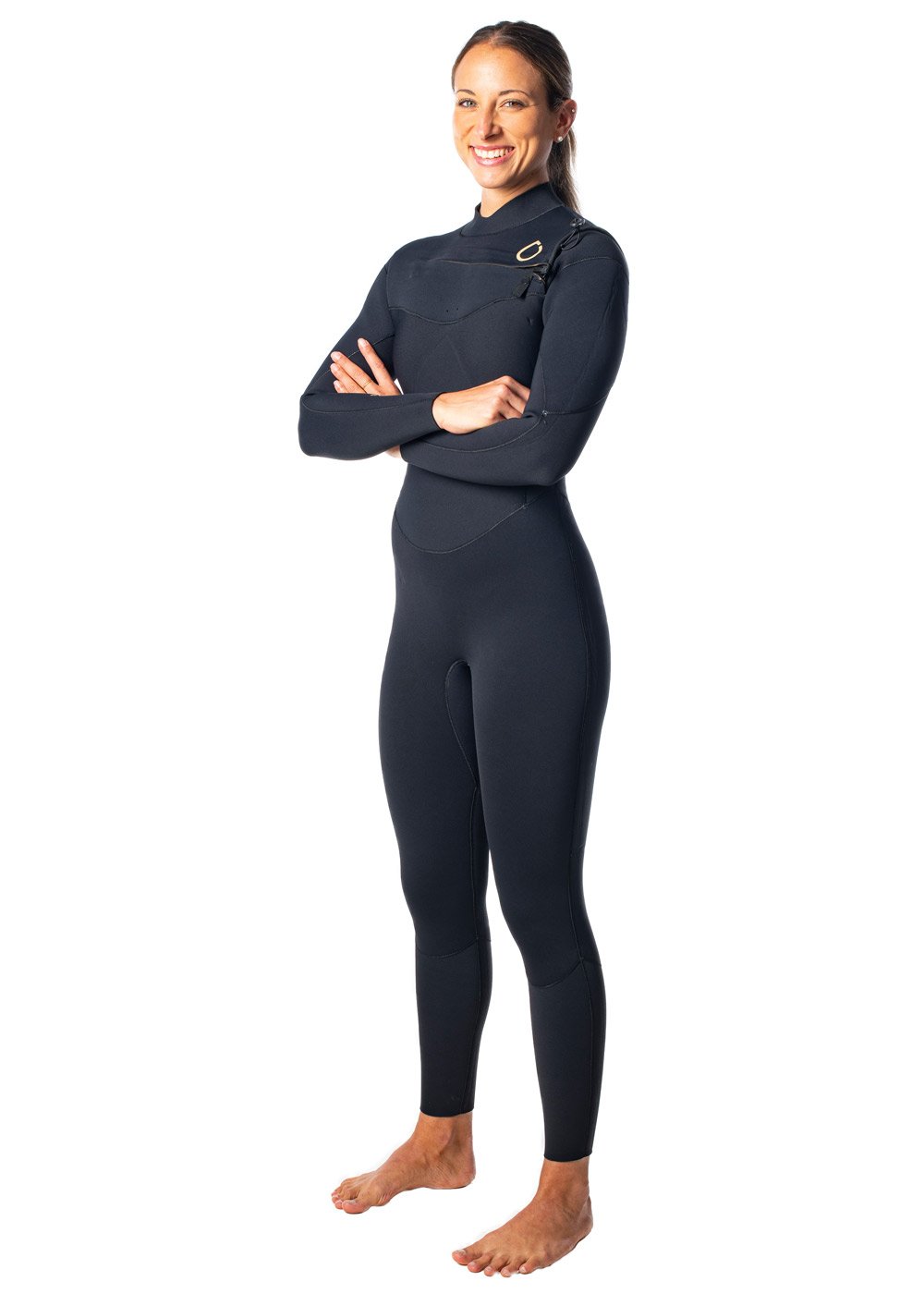 SALT Womens 3/2mm Chest Zip Steamer Wetsuit