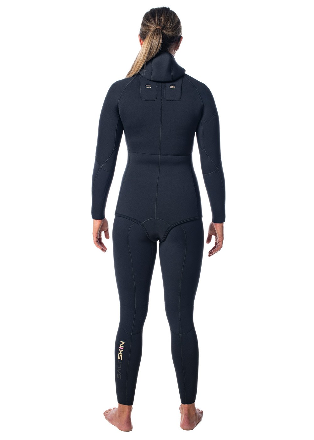 SALT Womens 3.5mm Hooded 2 Piece Wetsuit