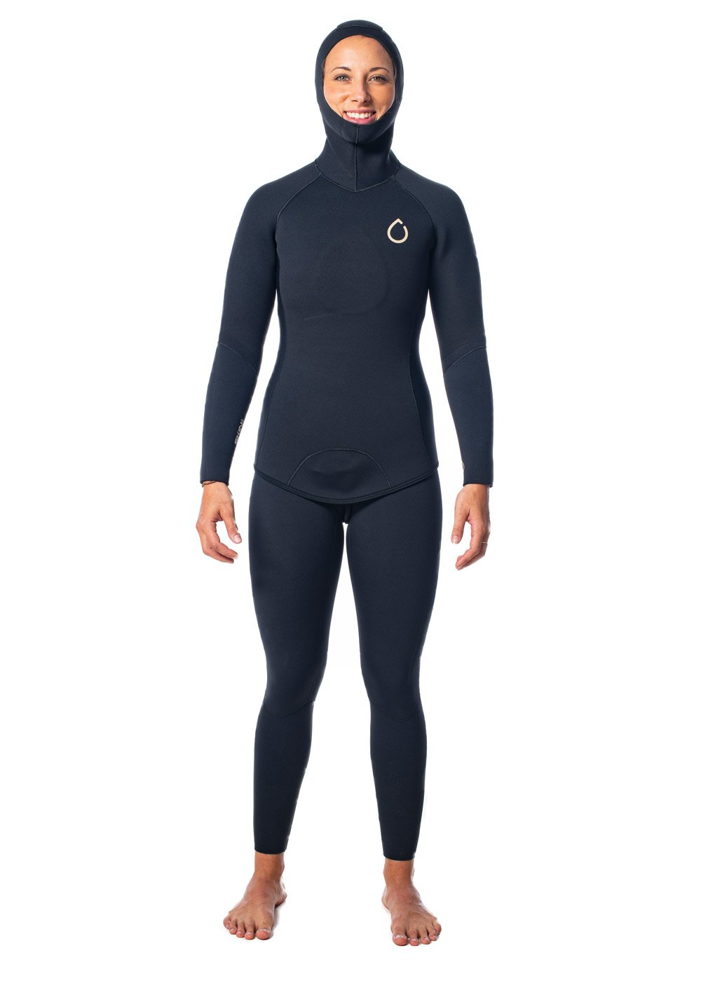 SALT Womens 3.5mm Hooded 2 Piece Wetsuit