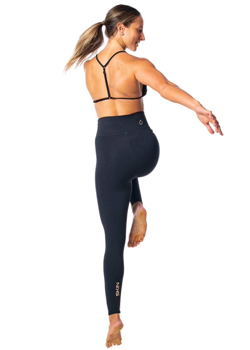 SALT Womens 2.0mm High Waisted Pants